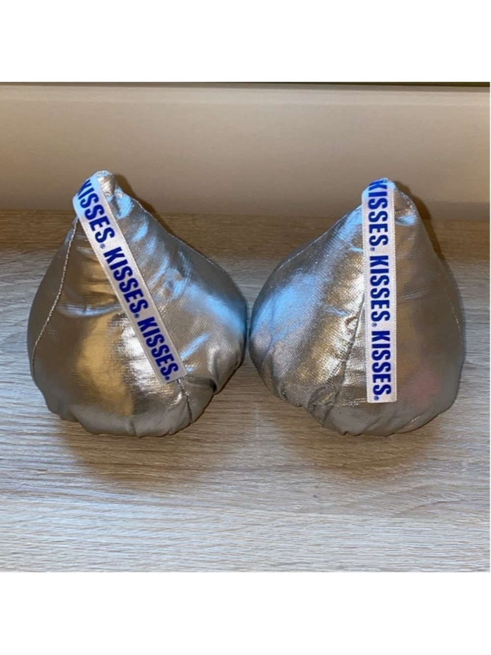 Hershey Kiss Stuffed Decorations (2), vintage